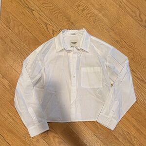 Abercrombie & Fitch White Women's Blouse